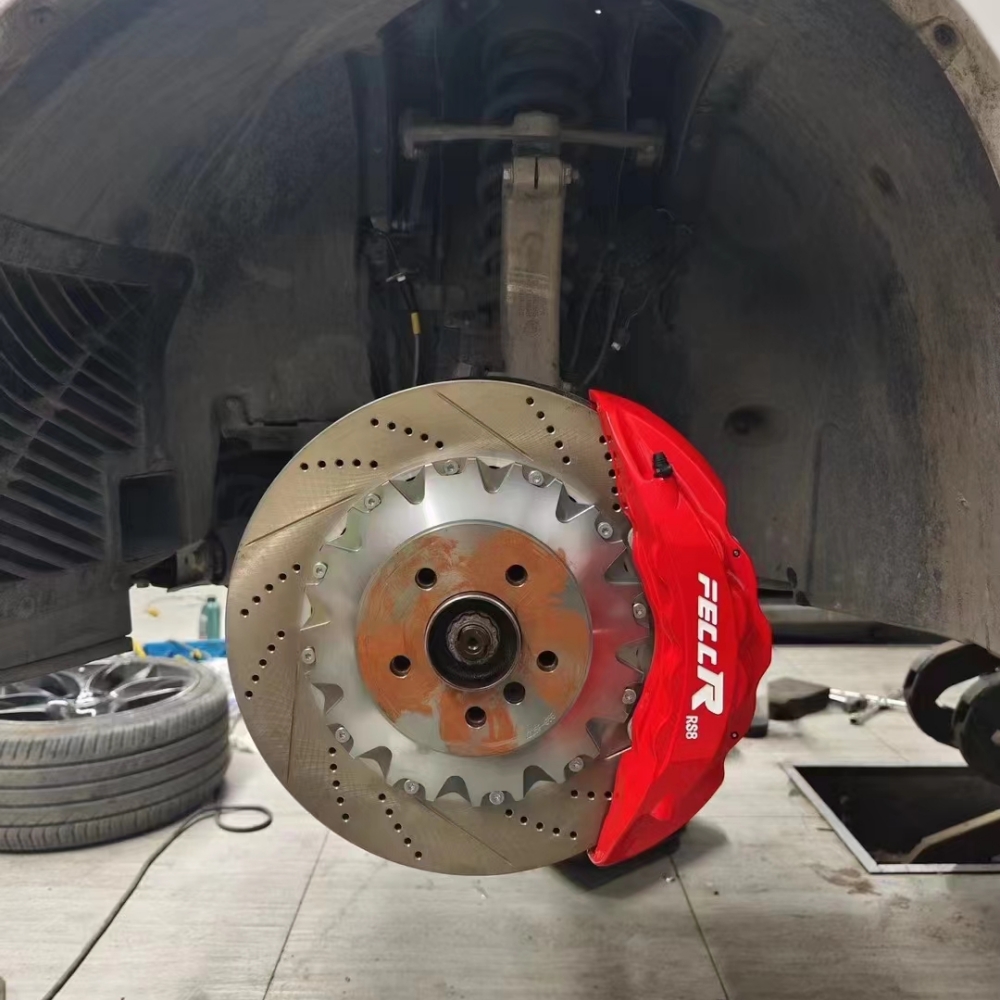 FECCR Front 6 Piston Caliper R - Forged Front Brake Caliper 4 Piston review and price