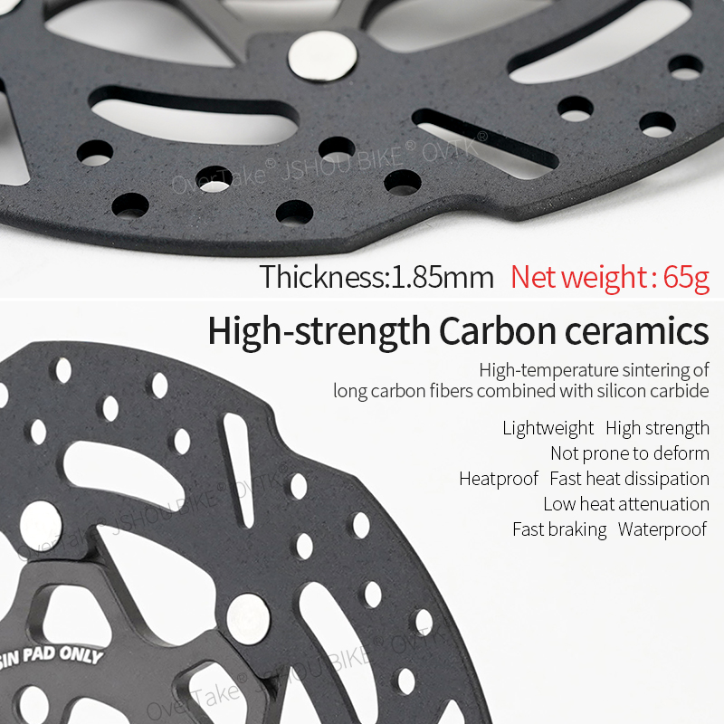 LVZHUN Bike Carbon-Ceramic Bra - Carbon Ceramic Motorcycle Brake Rotor review and price